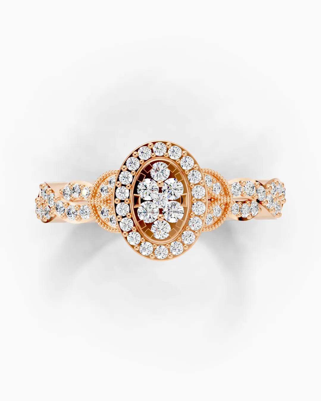 Golden Crest Women Ring