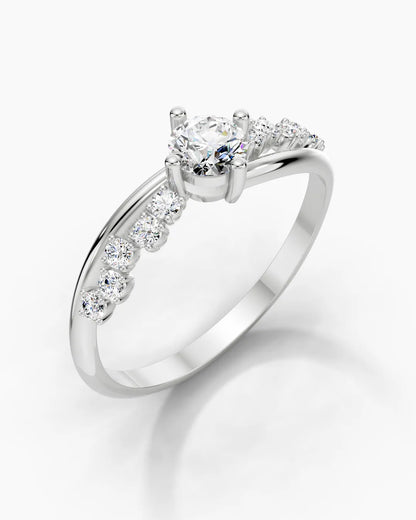 Serenity Beam Women Ring