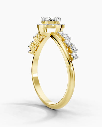 Ivory Circle Women Ring