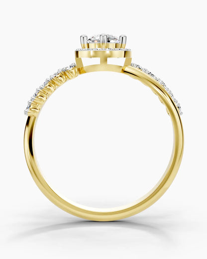 Ivory Circle Women Ring