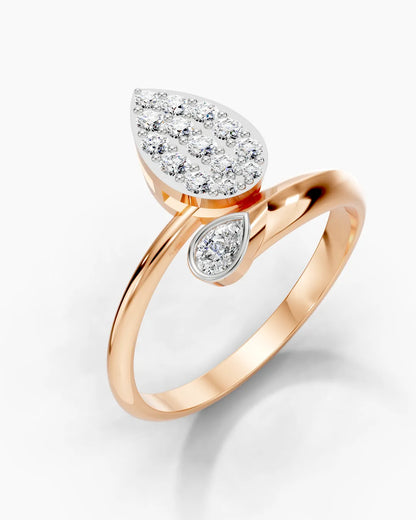Aurora Pear Women Ring