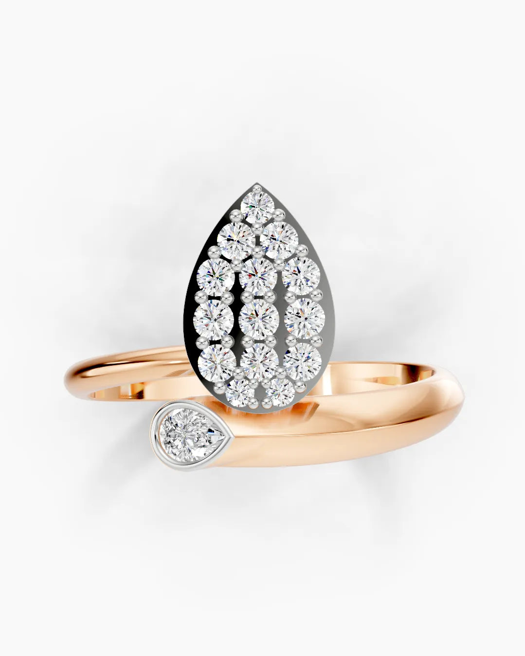 Aurora Pear Women Ring