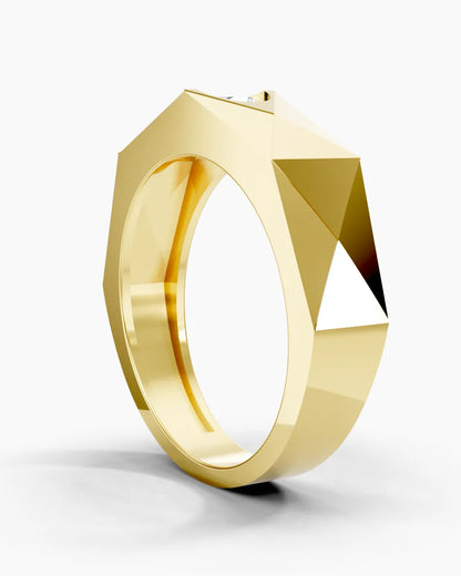 Diamond Crest Men Ring