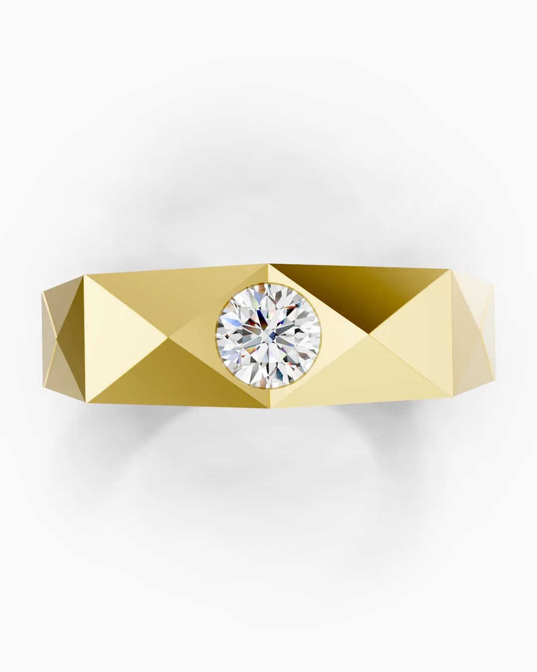 Diamond Crest Men Ring