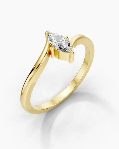 Rose Crystal Women Ring