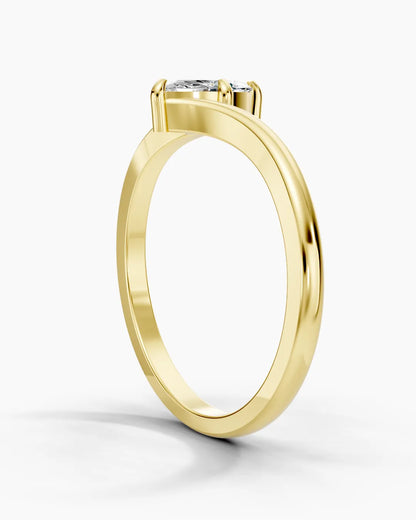 Rose Crystal Women Ring