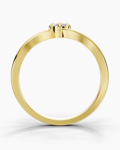 Rose Crystal Women Ring
