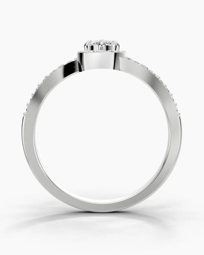 Blossom Crystal Women Ring