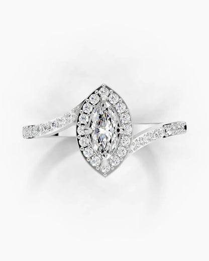 Blossom Crystal Women Ring