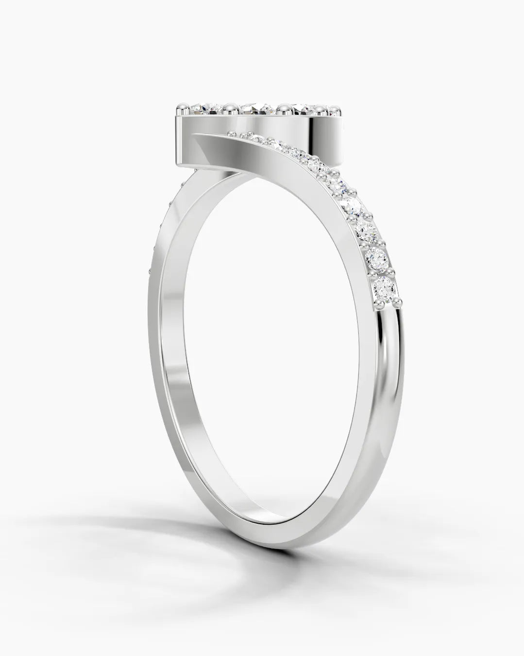 Golden Sparking Women Ring