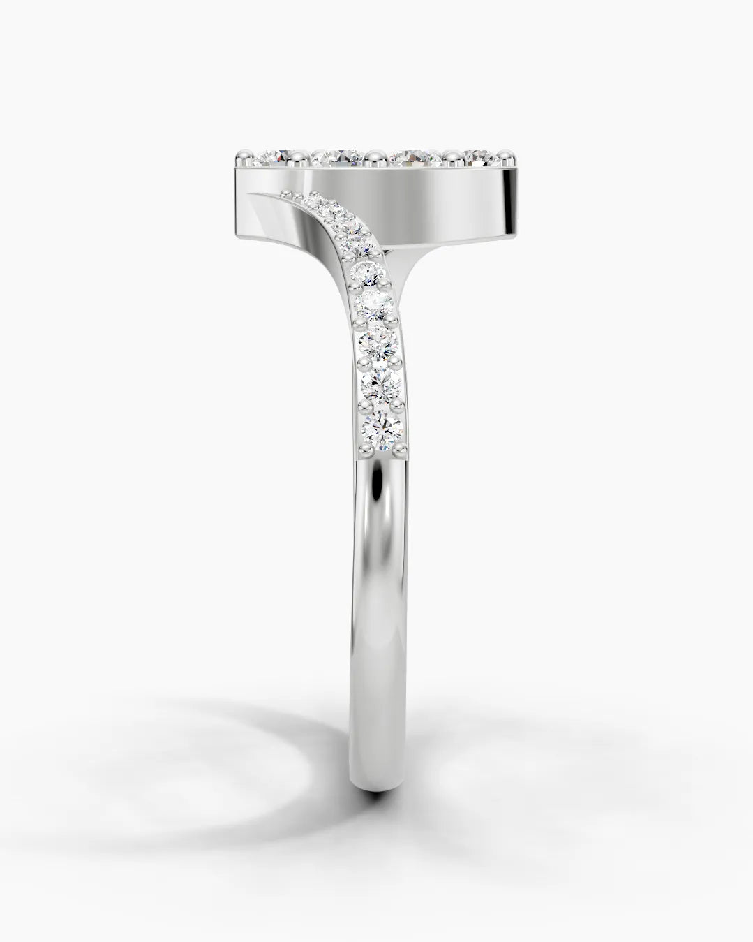 Golden Sparking Women Ring