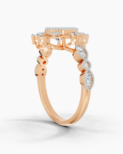 Classic Lace Women Ring