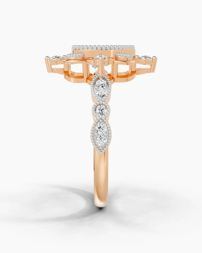 Classic Lace Women Ring