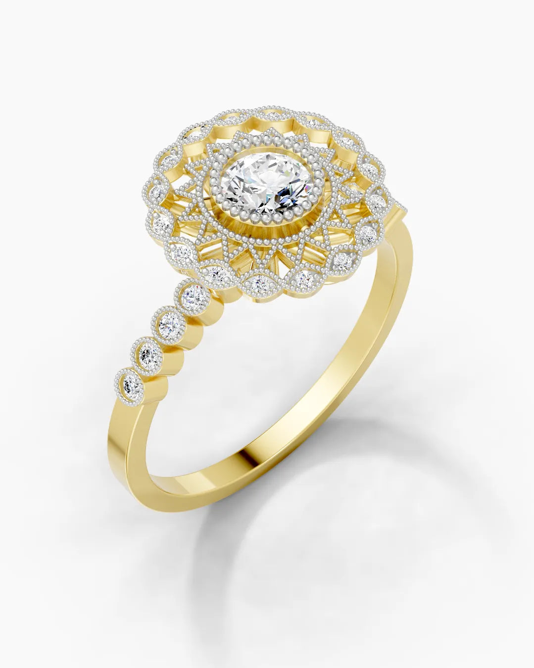 Golden Eessance Women Ring