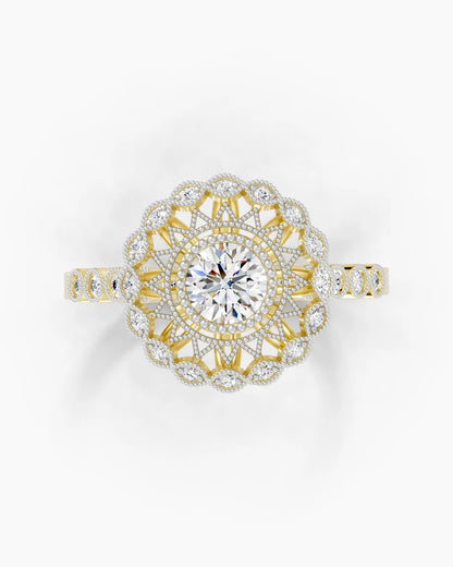 Golden Eessance Women Ring