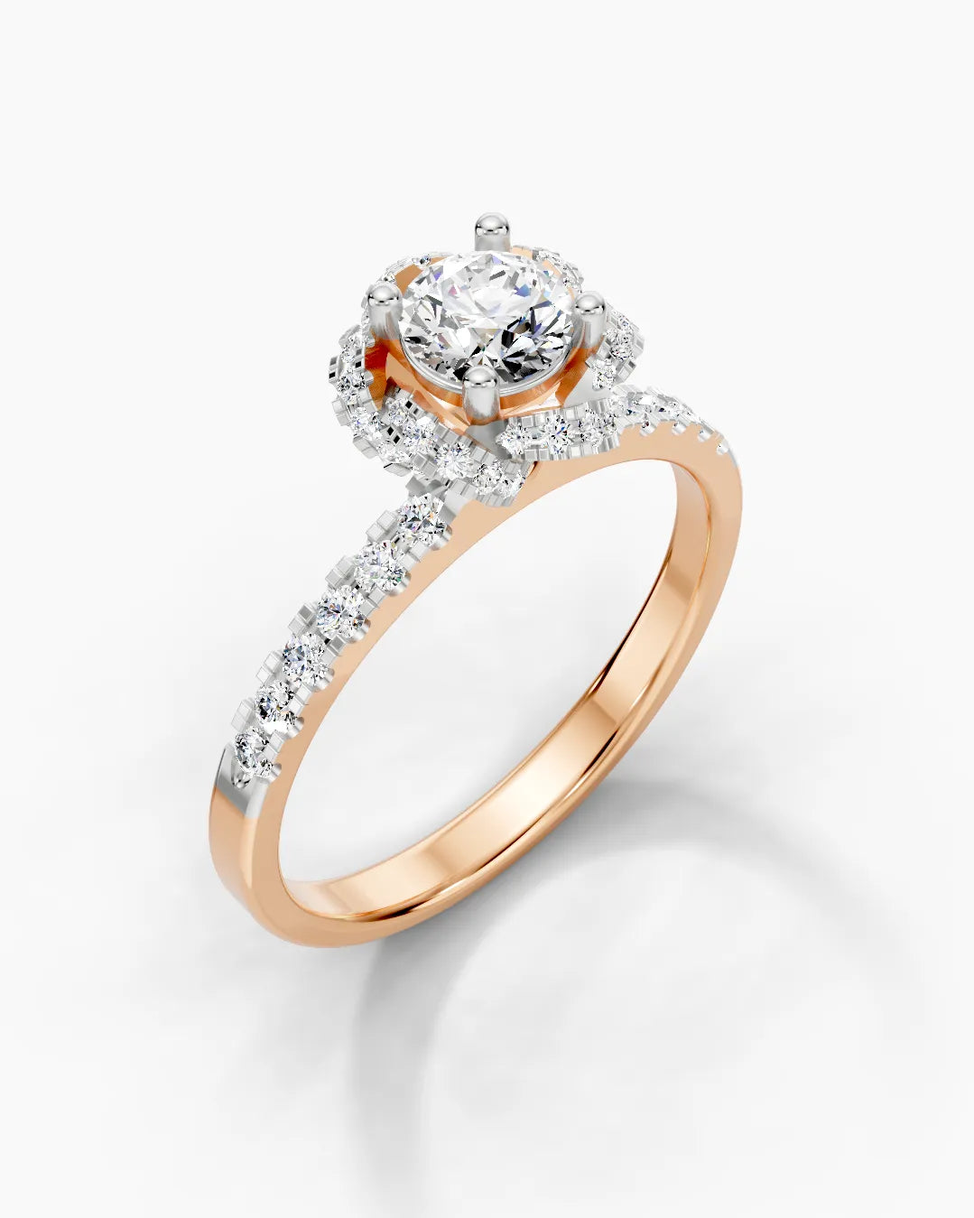 Crystal Rose Women Ring