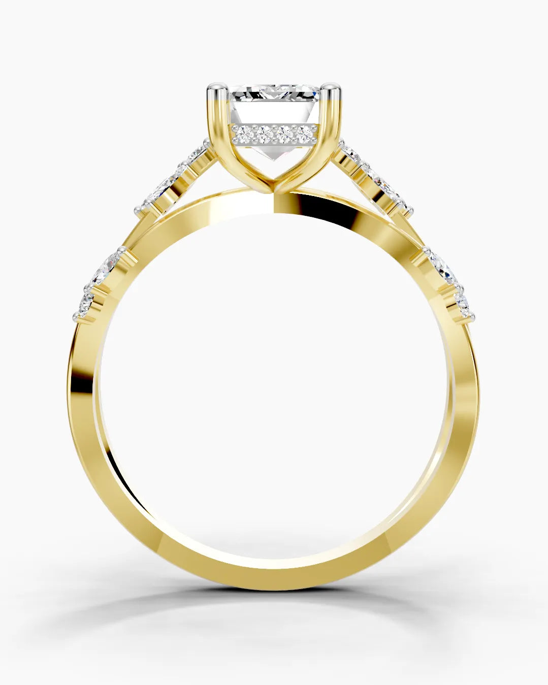 Serene Petal Women Ring