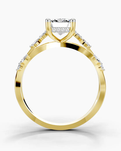 Serene Petal Women Ring