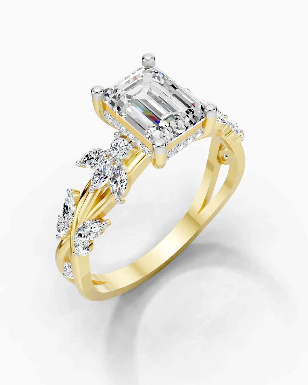 Serene Petal Women Ring