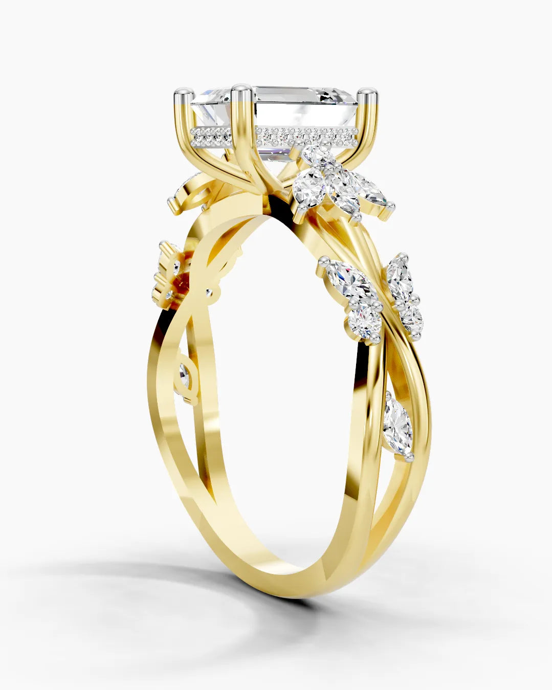Serene Petal Women Ring