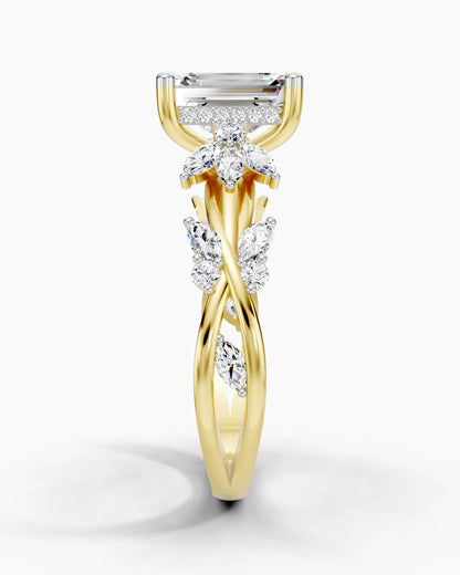 Serene Petal Women Ring