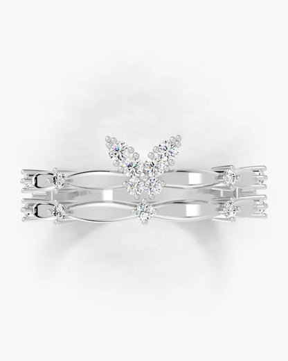Mystic Butterfly Women Ring