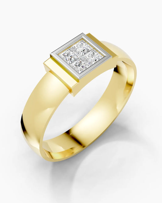 Forge Bolt Men Ring