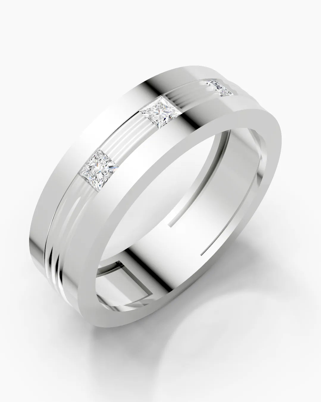 Horizon Trio Men Ring