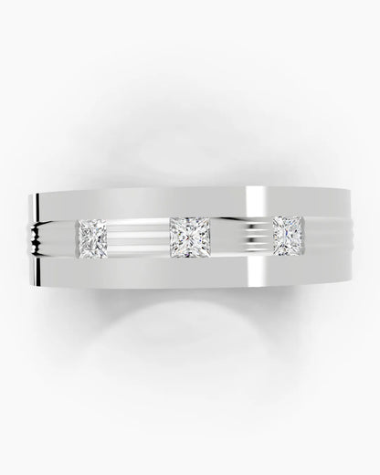 Horizon Trio Men Ring