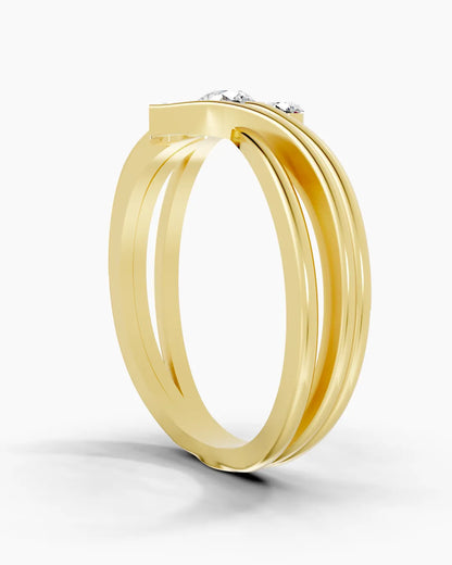 Solid Crest Men Ring
