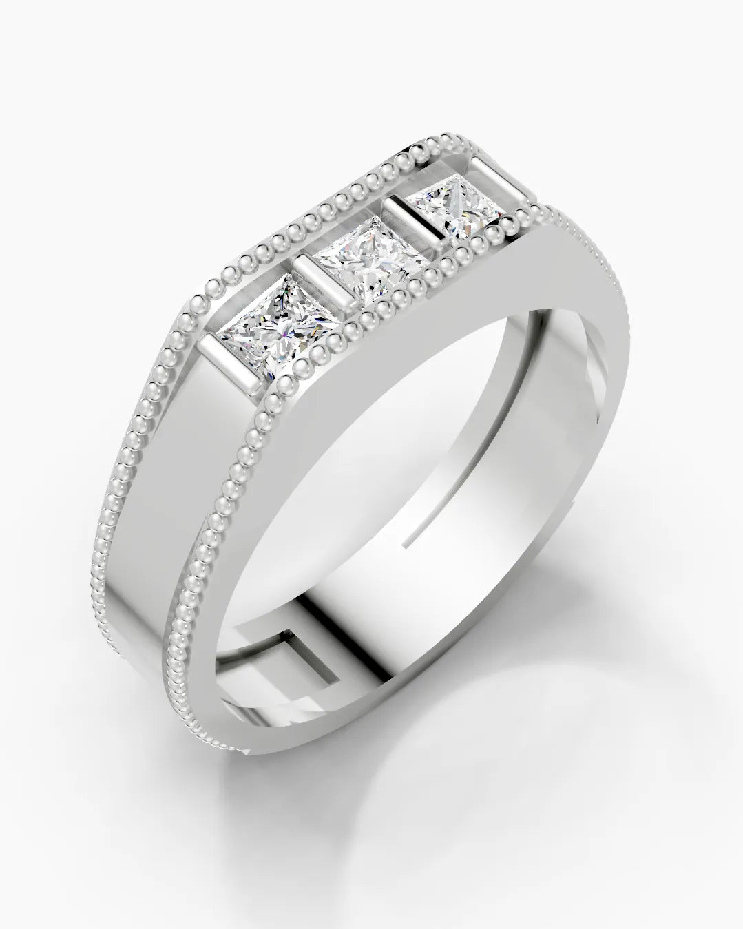 Men Rings Bar Infinity Bar Men Ring – Rings & I