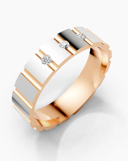 Triad Crest Men Ring