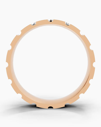 Triad Crest Men Ring