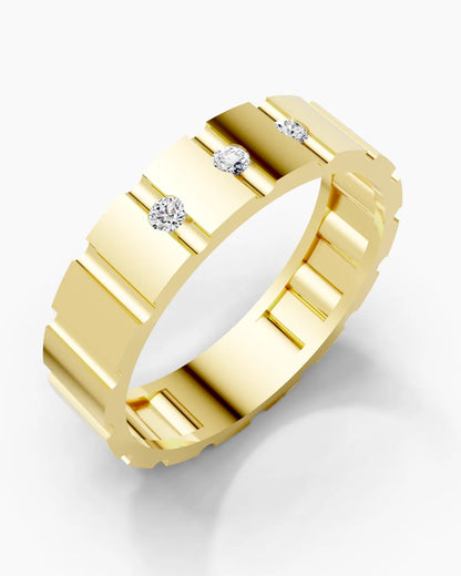 Polar Line Men Ring
