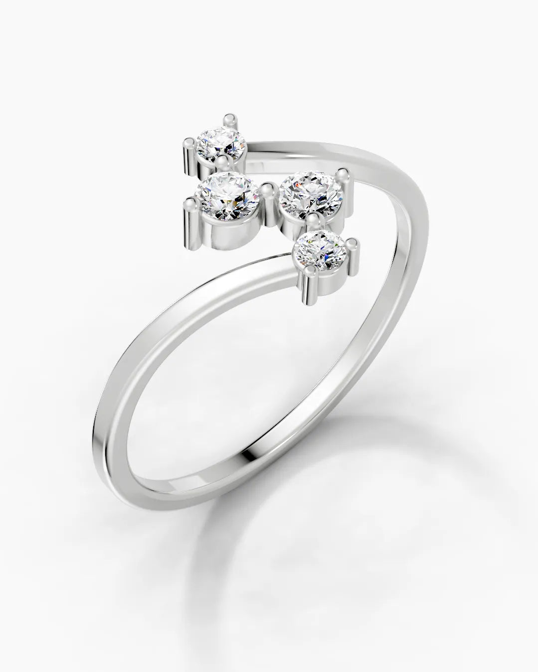Refined Curve Women Ring