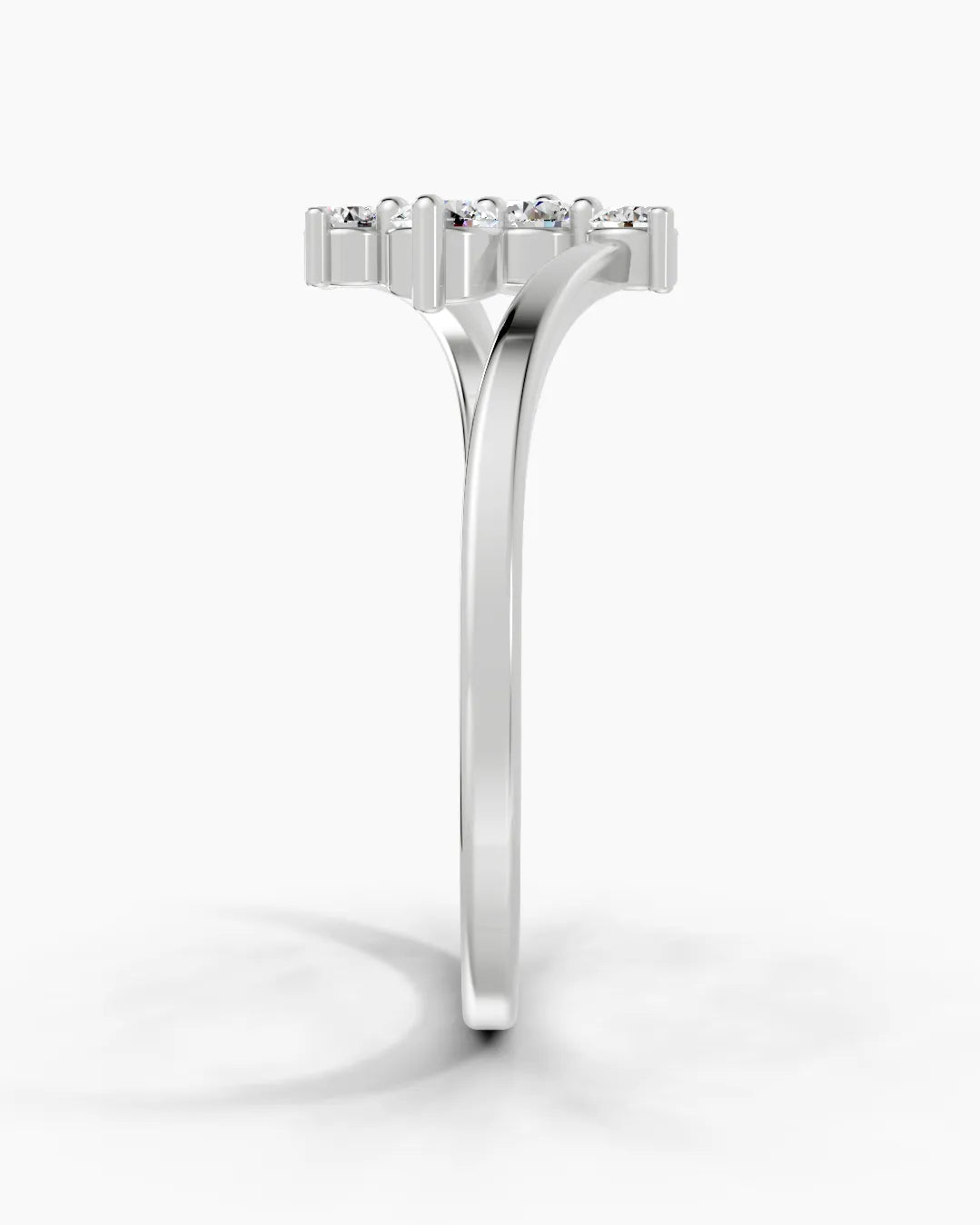 Refined Curve Women Ring