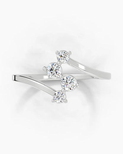 Refined Curve Women Ring