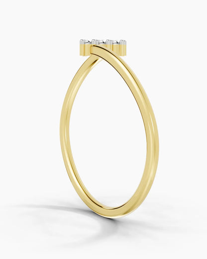Delicate Trio Women Ring