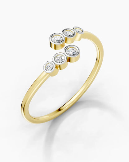 Elegant Flow Women Ring