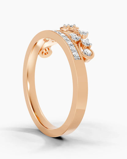 Crowned Bliss Women Ring