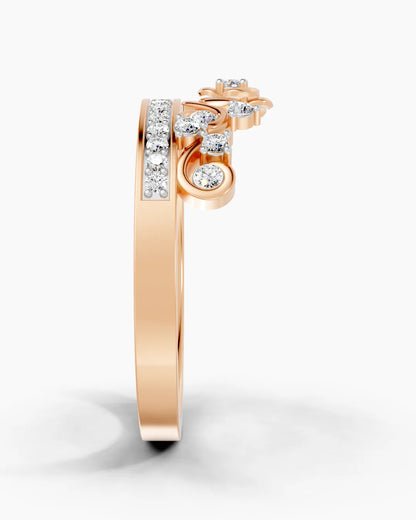 Crowned Bliss Women Ring