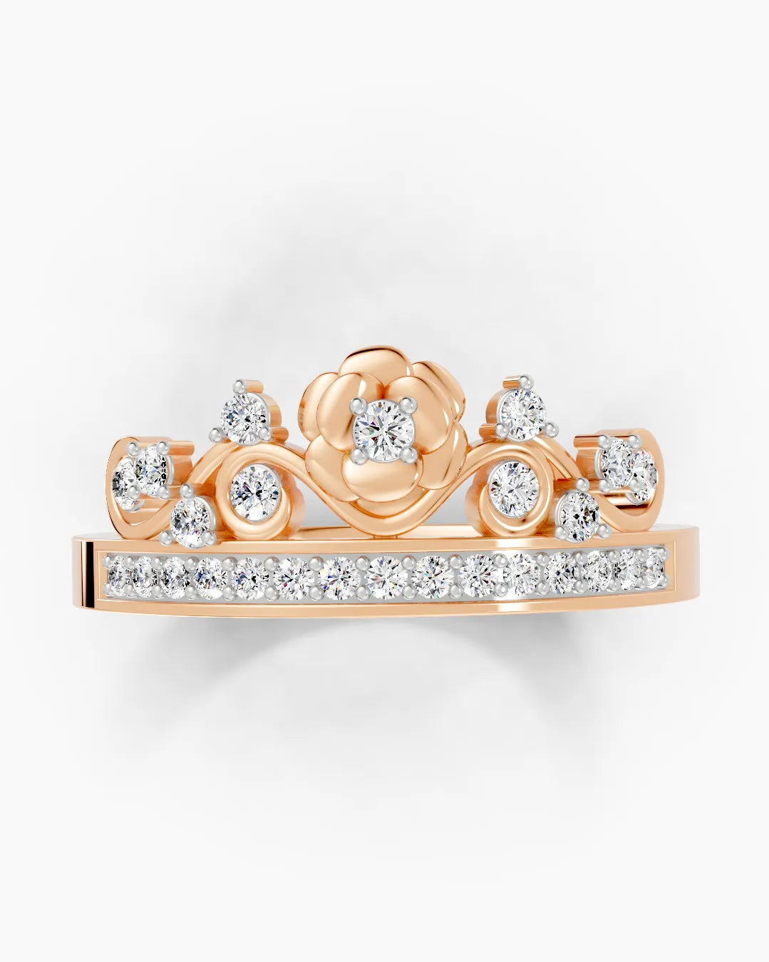 Crowned Bliss Women Ring