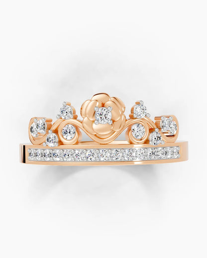 Crowned Bliss Women Ring