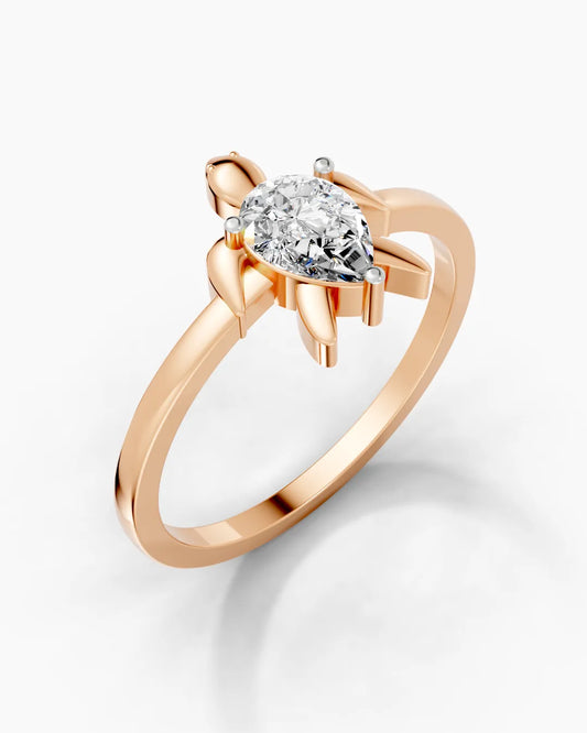 Turtle Whisper Women Ring