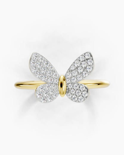Butterfly Spark Women Ring