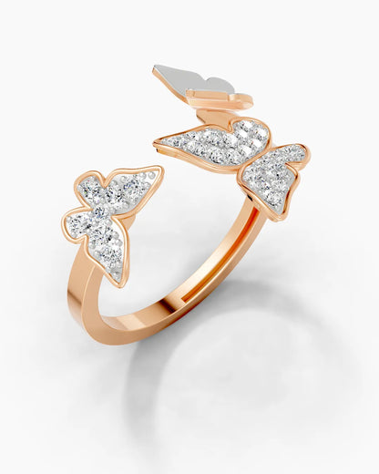 Winged Harmony Women Ring
