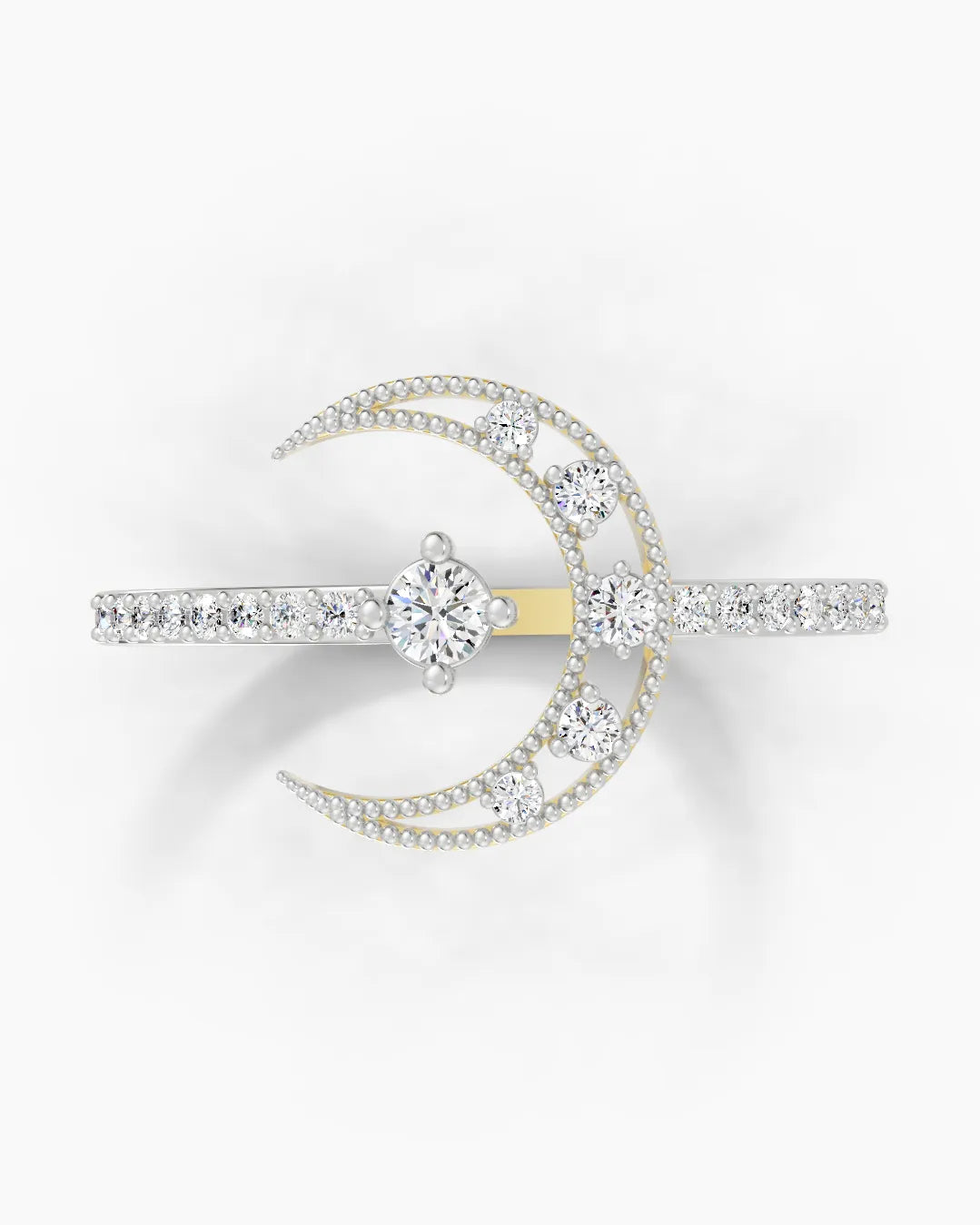 Celestial Moon Women Ring
