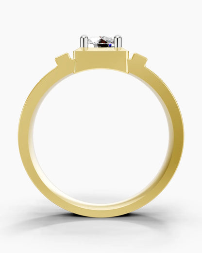 Bonded Center Men Ring