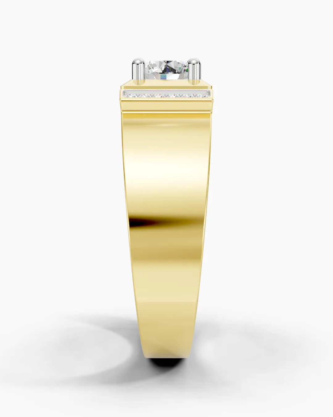 Bonded Center Men Ring