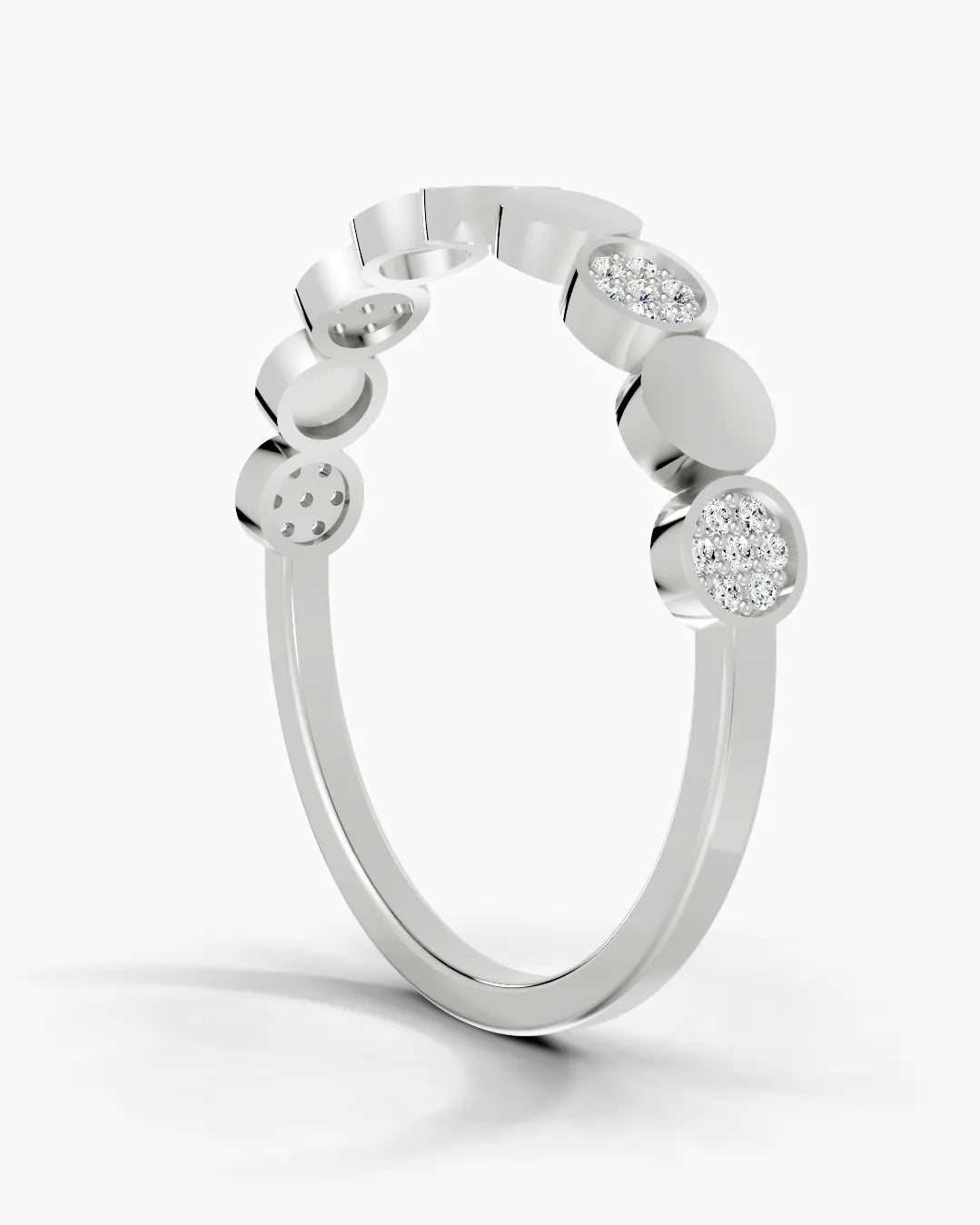 Dazzling Circle Women Ring